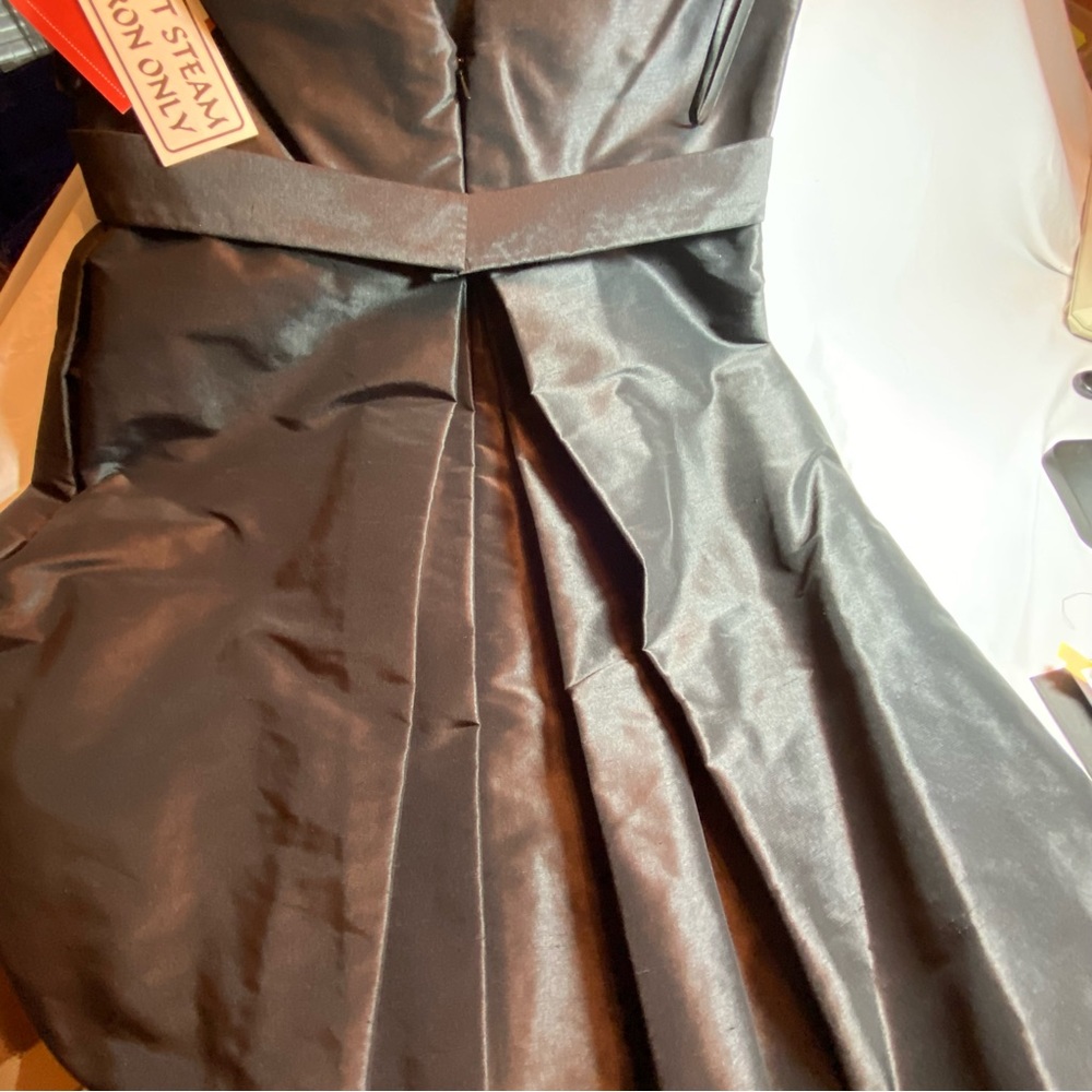 DONATED 🛑Watters & Watters formal black dress sz 10. - Picture 11 of 16